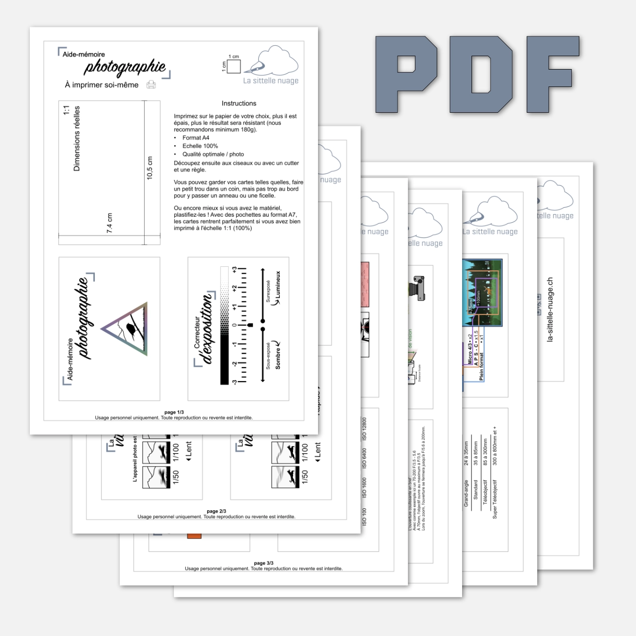 PDF - Aide-mémoire photographie